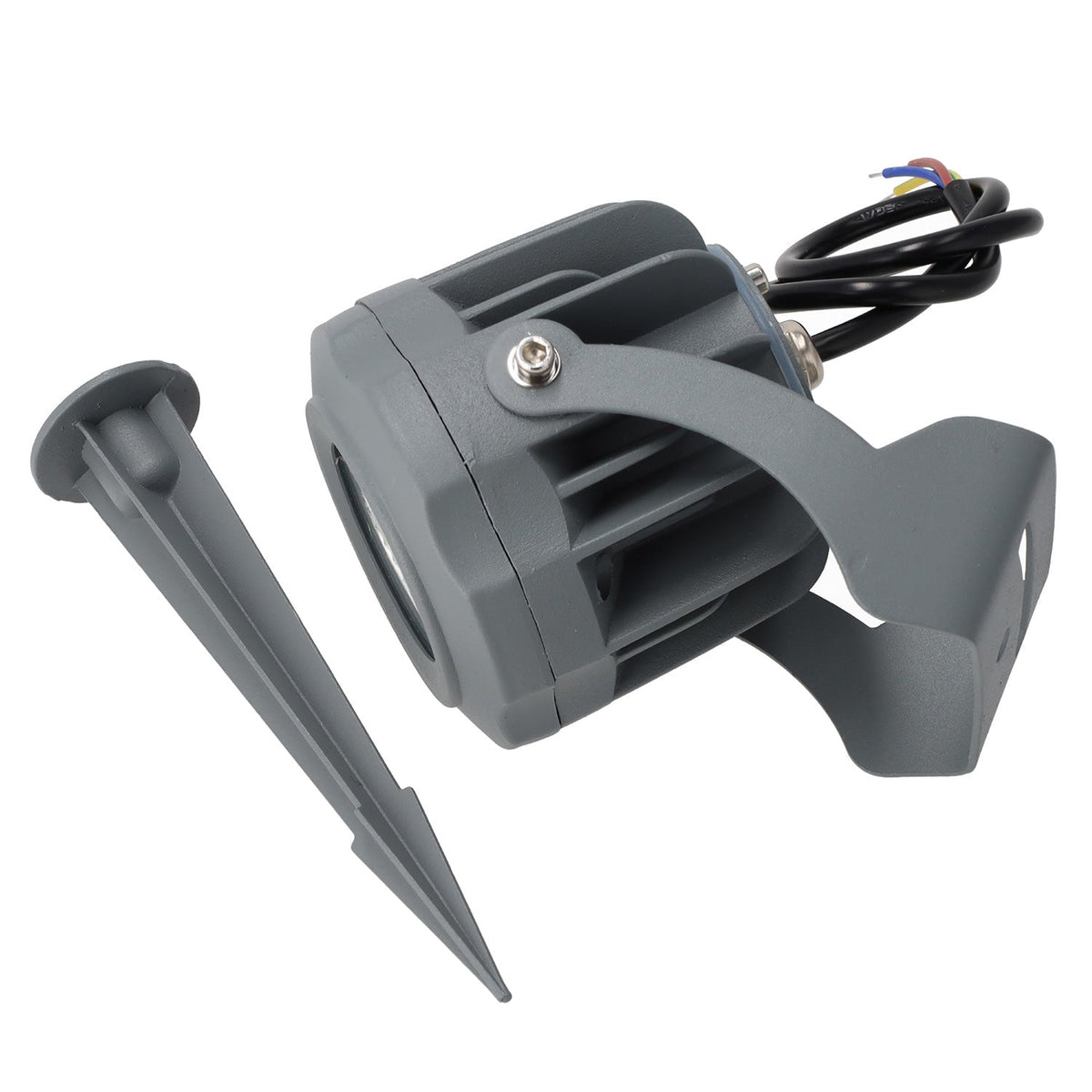 Foco Led con Pincho Jardín IP65 2700ºK Acabado Gris — Vetonek (12)