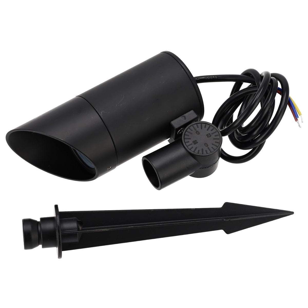 Foco Led con Pincho Jardín 60º IP65 3000ºK Acabado Negro — Vetonek (11)