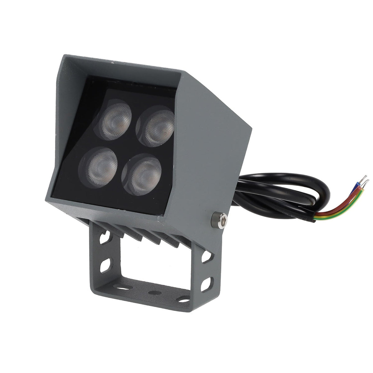 Foco Led con Pincho Jardín IP65 2700ºK Acabado Gris — Vetonek (6)