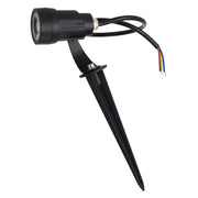 Foco Led con Pincho Jardín 60º IP65 3000ºK Acabado Negro — Vetonek (4)