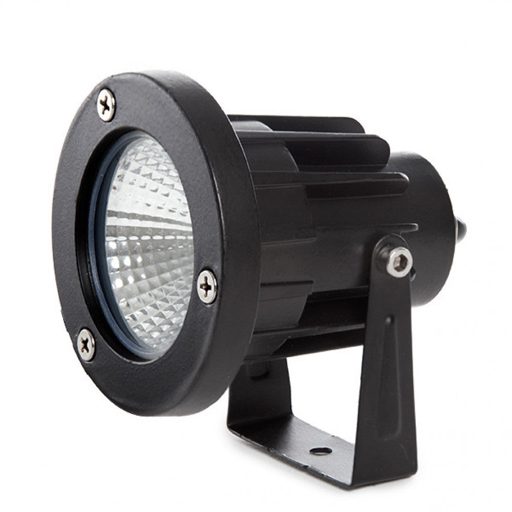 Foco LED COB Jardines 18W 1620Lm 2700ºK Pincho Acabado Negro — Vetonek (2)
