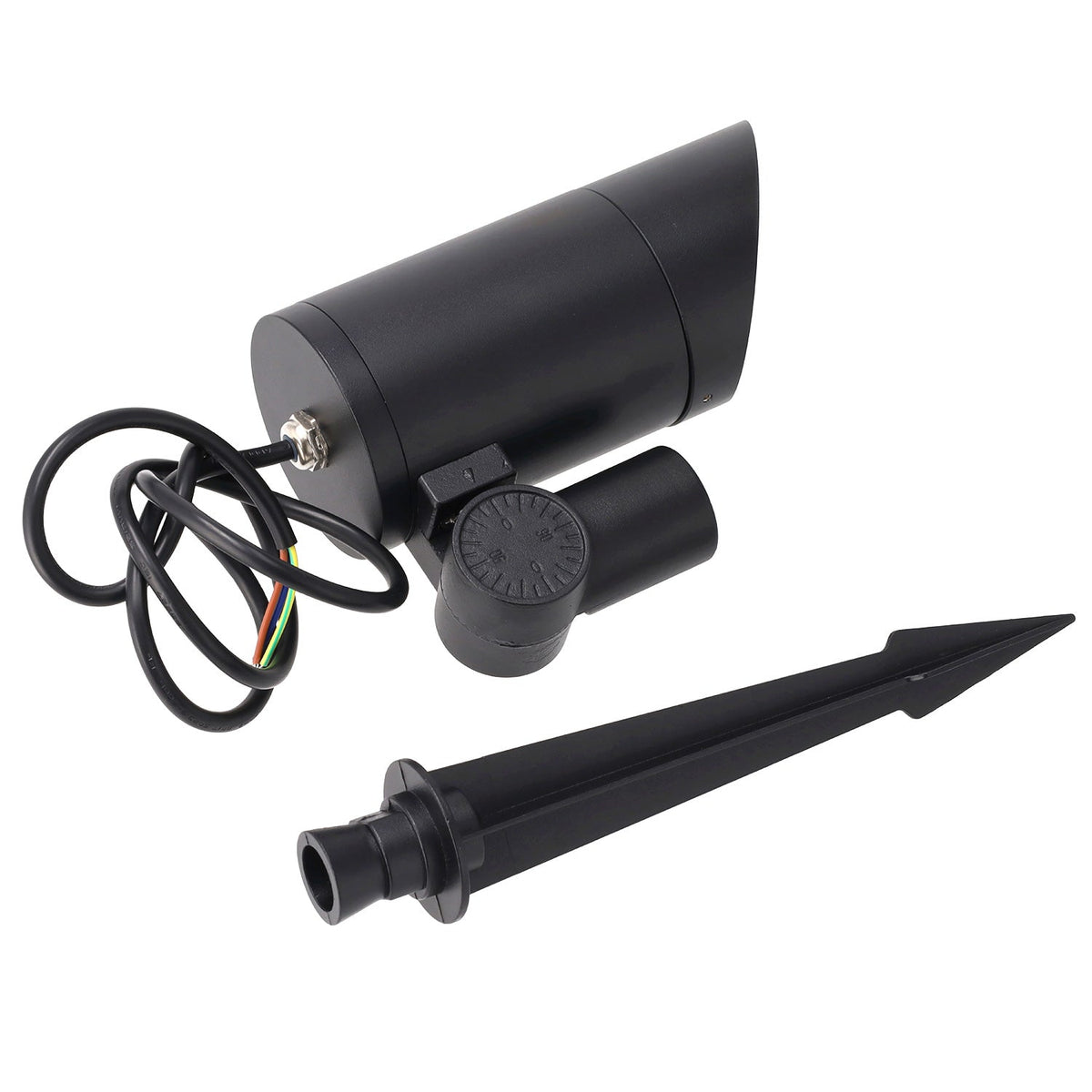 Foco LED COB Jardines 24W 2160Lm 2700ºK Pincho Acabado Negro — Vetonek (5)