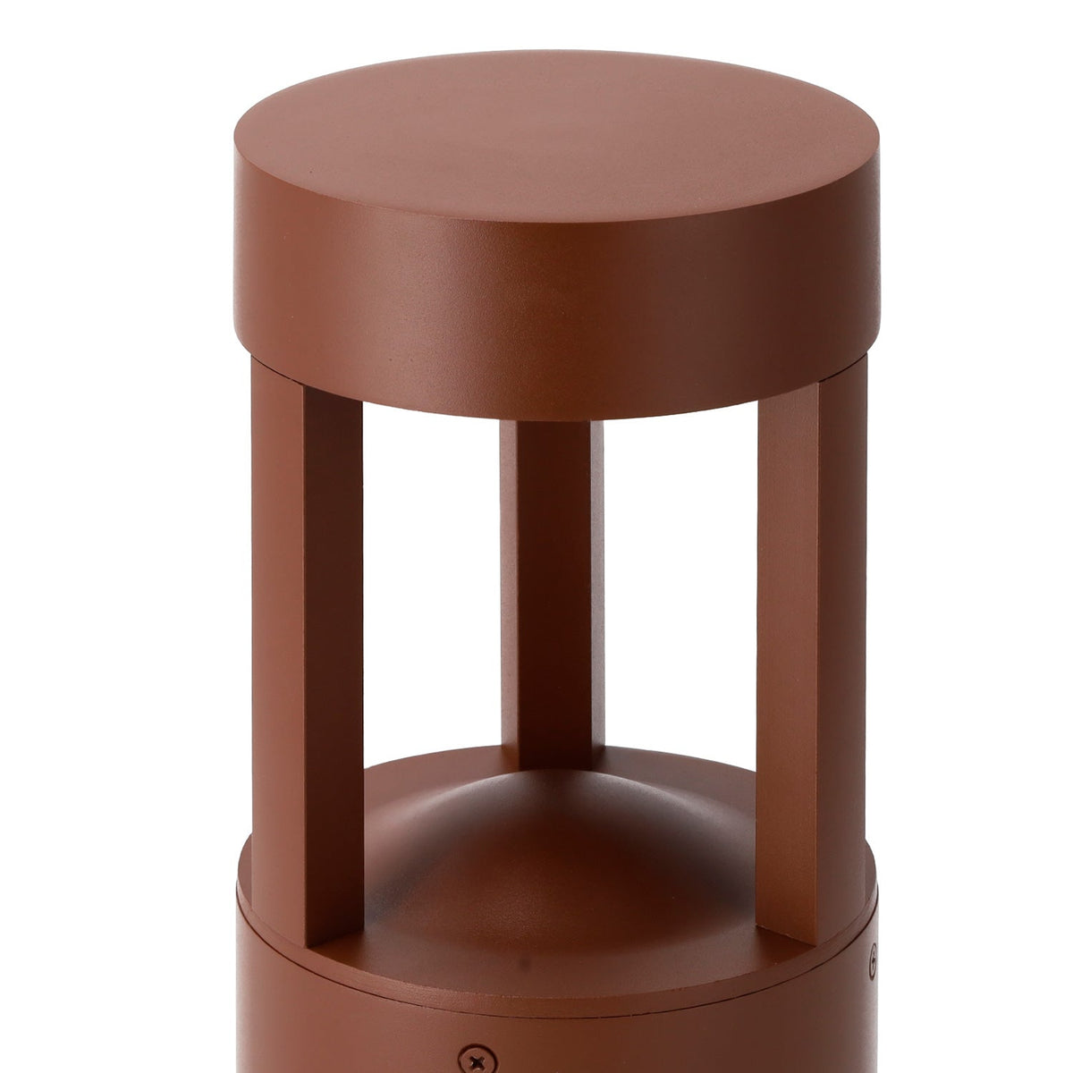 Baliza LED Exterior "San Luis" 30cm 10W 220VAC 3000ºK Marron Oxido — Vetonek (3)