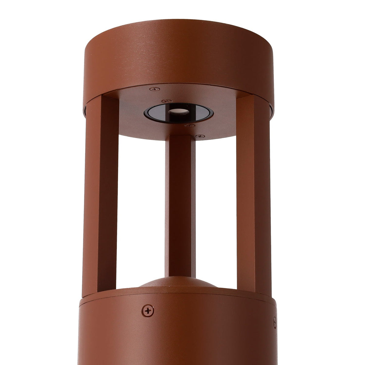 Baliza LED Exterior "Jamalpur" 90cm 10W 220VAC 3000ºK Marron Oxido — Vetonek (3)