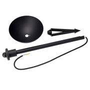 Baliza LED Exterior "Sarh" 70cm 7W 220VAC 3000ºK Negro — Vetonek (8)