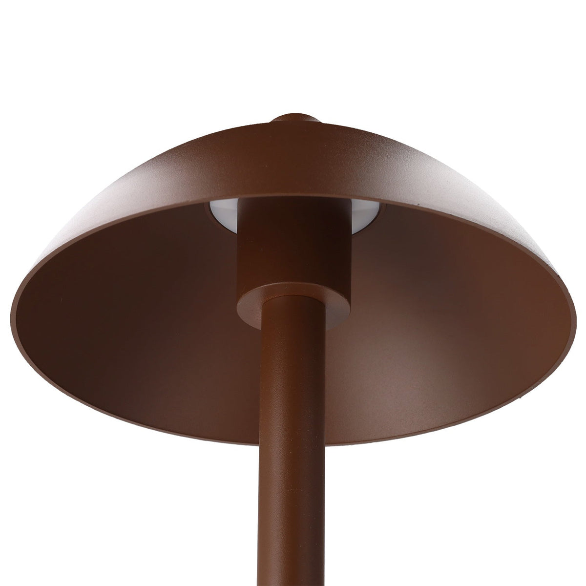 Baliza LED Exterior "Sarh" 70cm 7W 220VAC 3000ºK Marron Oxido — Vetonek (3)