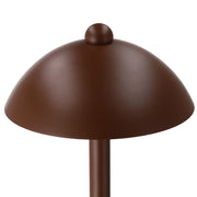 Baliza LED Exterior "Sarh" 70cm 7W 220VAC 3000ºK Marron Oxido — Vetonek (4)