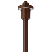 Baliza LED Exterior "Sarh" 70cm 7W 220VAC 3000ºK Marron Oxido — Vetonek (7)