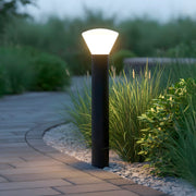 Baliza LED Exterior "Sonsonate" 60cm 5W 220VAC 3000ºK Negro — Vetonek