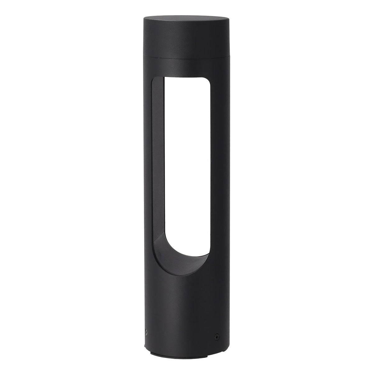 Baliza LED Exterior "Corona" 40cm 10W 220VAC 3000ºK Negro — Vetonek (2)