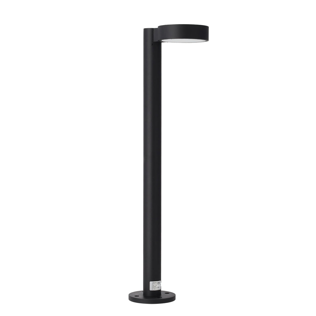 Baliza LED Exterior "Fenglu" 60cm 10W 220VAC 3000ºK Negro — Vetonek (2)