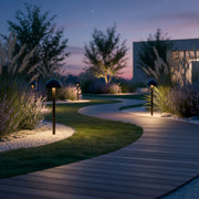 Baliza LED Exterior "Ocala" 60cm 12W 220VAC 3000ºK Negro — Vetonek (5)