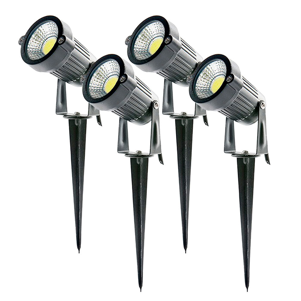 Pack 4 Focos LED Pincho Jardín 5W 450Lm 6000ºK — Vetonek (2)