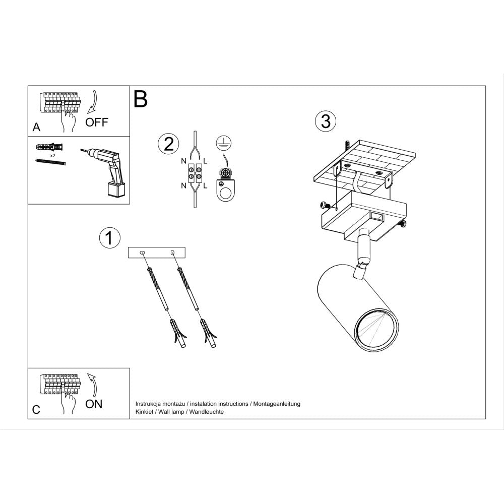 Lámpara de Techo "Direzione" — Vetonek (5)