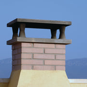 Sombrero de chimenea de hormigón, remate que mejora el tiro y evita el retorno de humos - Vetonek