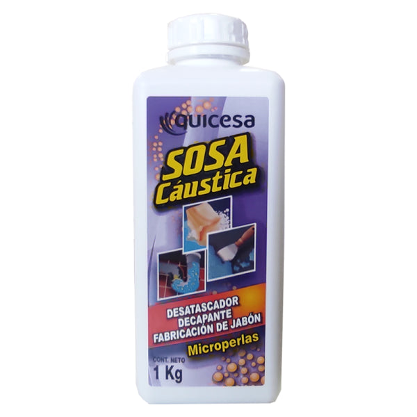 Soude caustique en microperles 1 kg - Quicesa Vetonek