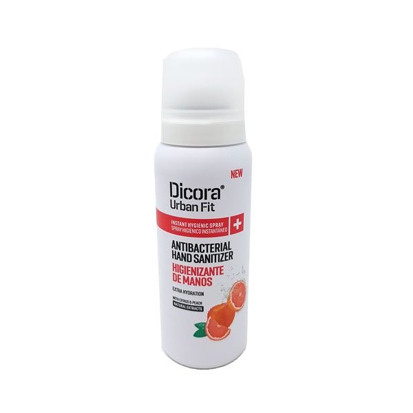 Spray higienizante de manos 70% alcohol - Cítricos y Melocotón 75ml Vetonek