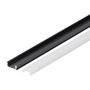 Perfíl Aluminio Negro para Tira LED - Difusor Opal — Vetonek (3)