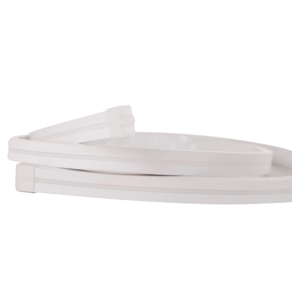 Perfíl PC Flexible para Tira LED Difusor Opal x 2M — Vetonek (2)