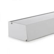 Perfíl Aluminio para Tira LED Estanterías Cristal Espesor 8mm - Alojamiento Transformador x 2M — Vetonek (5)