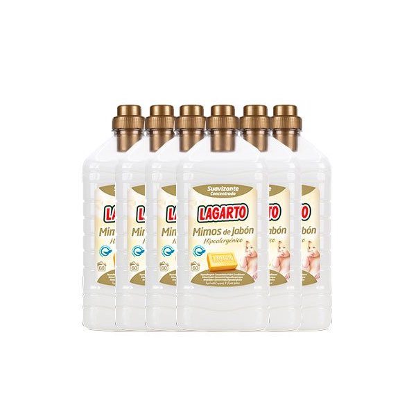 Assouplissant concentré Lagarto hypoallergénique - 60 lavages Vetonek