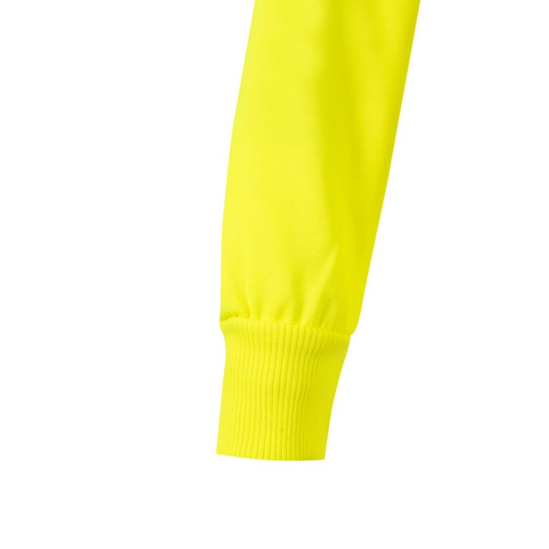 Sudadera de alta visibilidad con media cremallera Velilla 305702, detalle - Vetonek