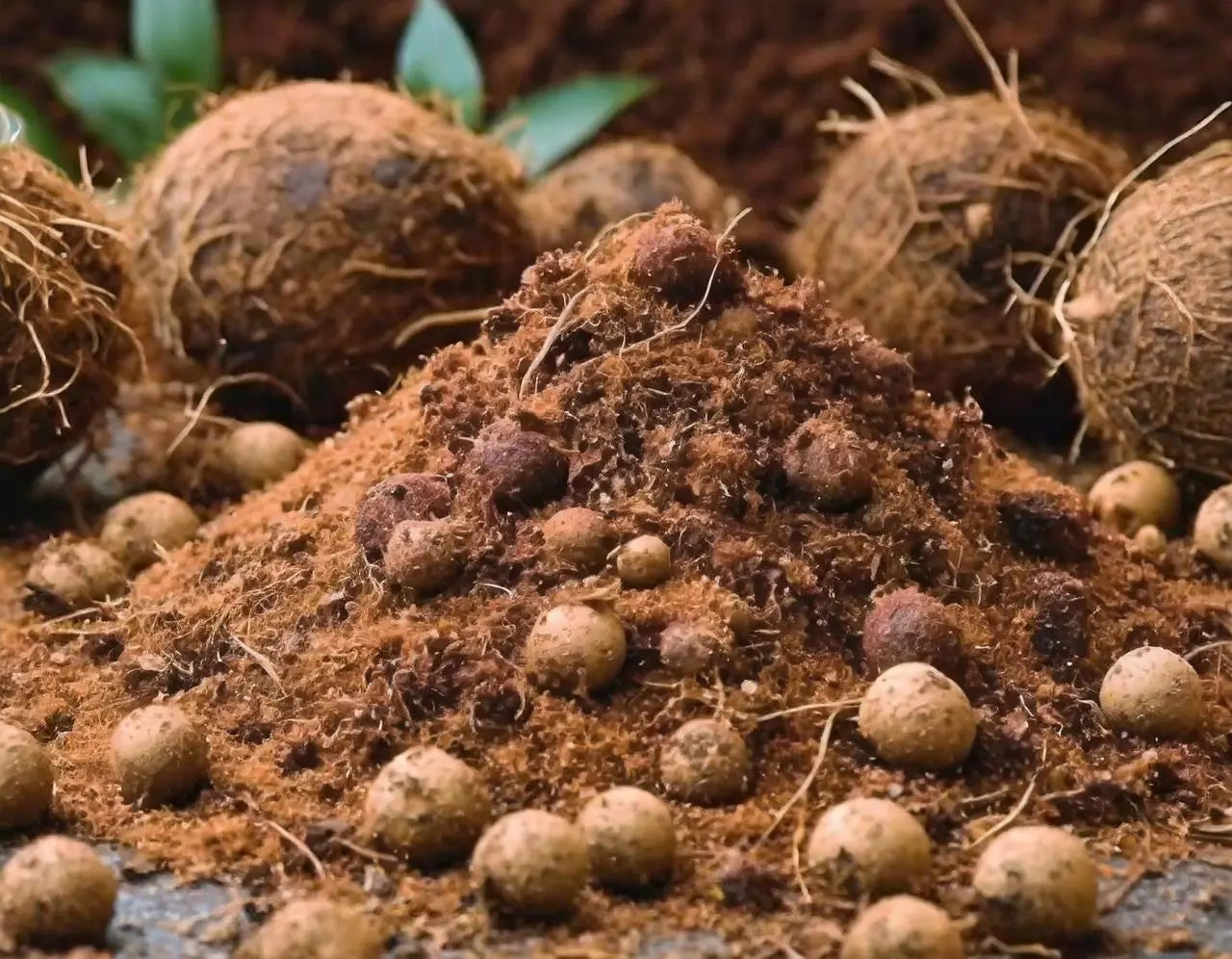 Substrat Hydroponique | 60% Fibre Coco et 40% Argile Expansée Vetonek