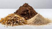 mélange de terre substrats avec coque de riz