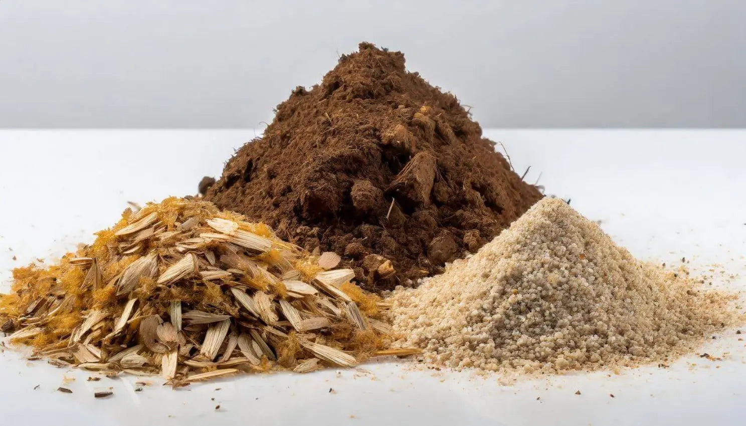 mélange de terre substrats avec coque de riz