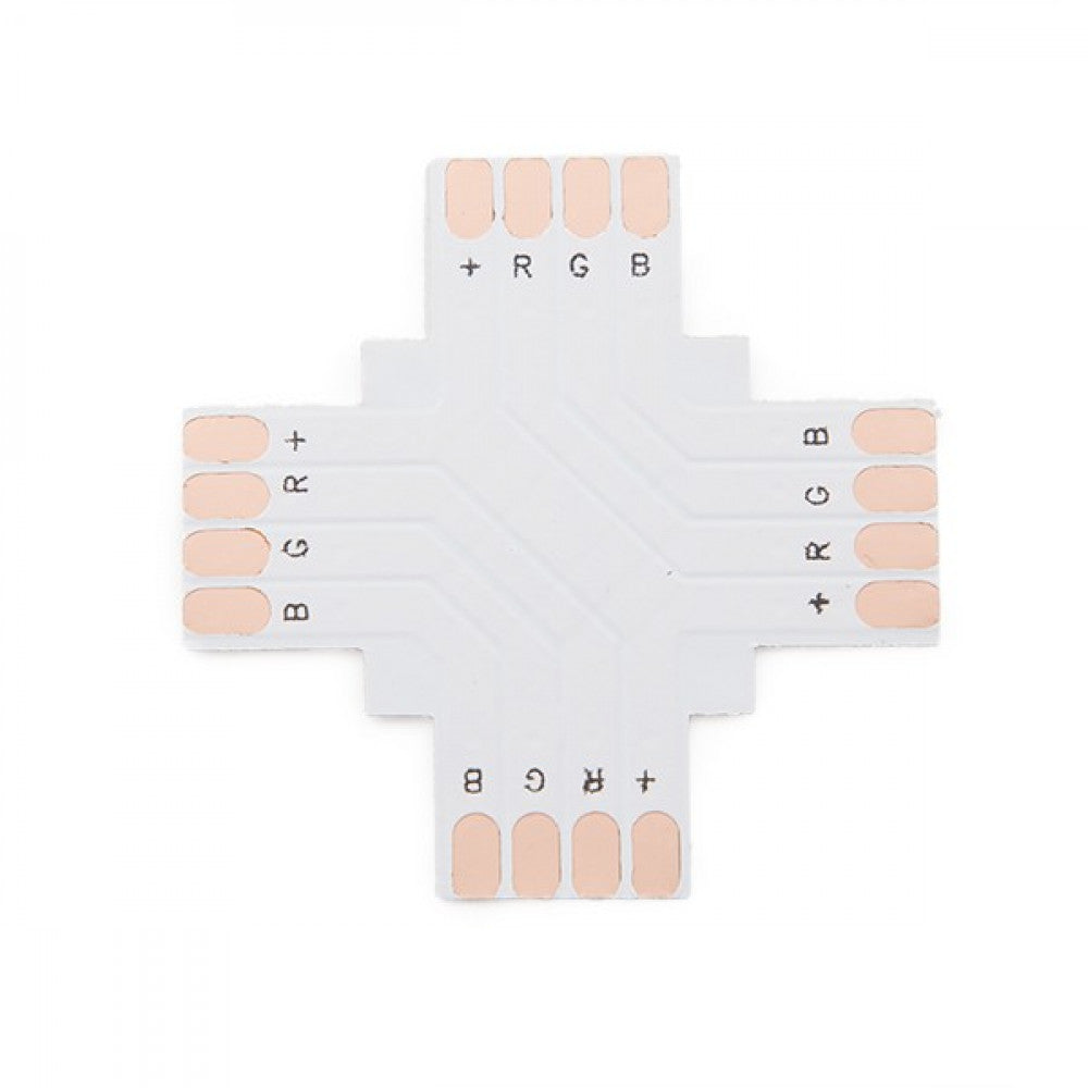 Conector Soldar + Tira LED RGB 10mm — Vetonek