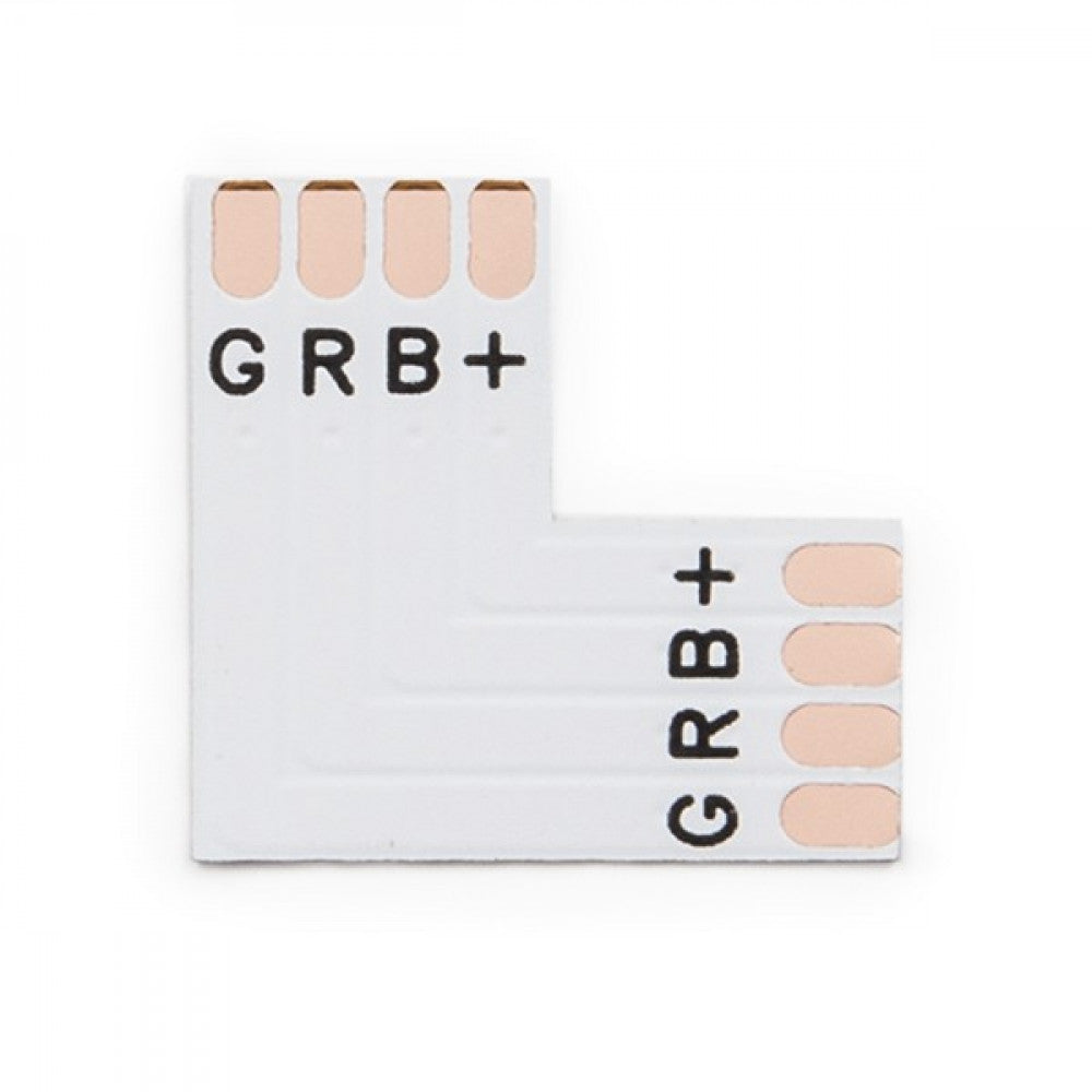 Conector Soldar L Tira LED RGB 10mm — Vetonek