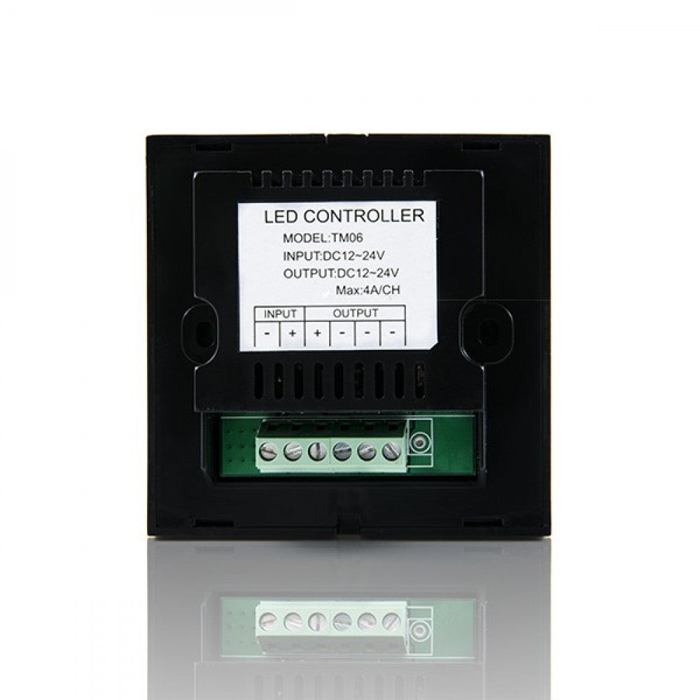 Dimmer Empotrable Táctil Tira LED Unicolor 12-24VDC ► 144/288W — Vetonek (3)