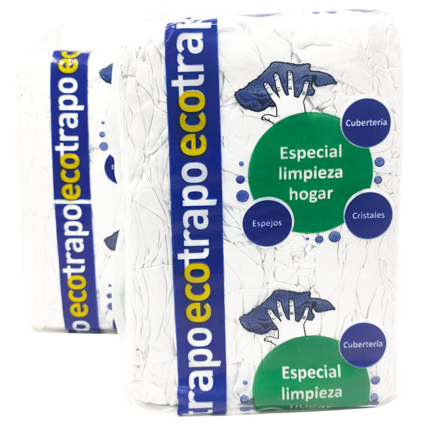 Chiffon en coton Ecotrapo pour nettoyage professionnel - 2 kg Vetonek