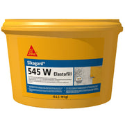 Bote de 18 kg de Sikagard®-545 WE Elastofill de Sika, revestimiento elástico tapaporos para hormigón - Vetonek
