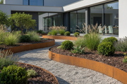 Bordura circular de Acero Corten - Vetonek