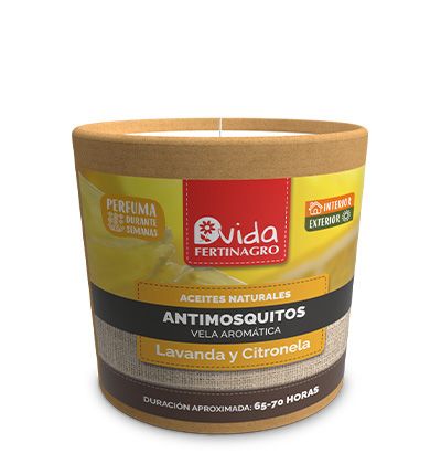 Vela antimosquitos de arcilla Fertinagro Vida 300 g