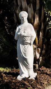 Figura Vendimia en jardín