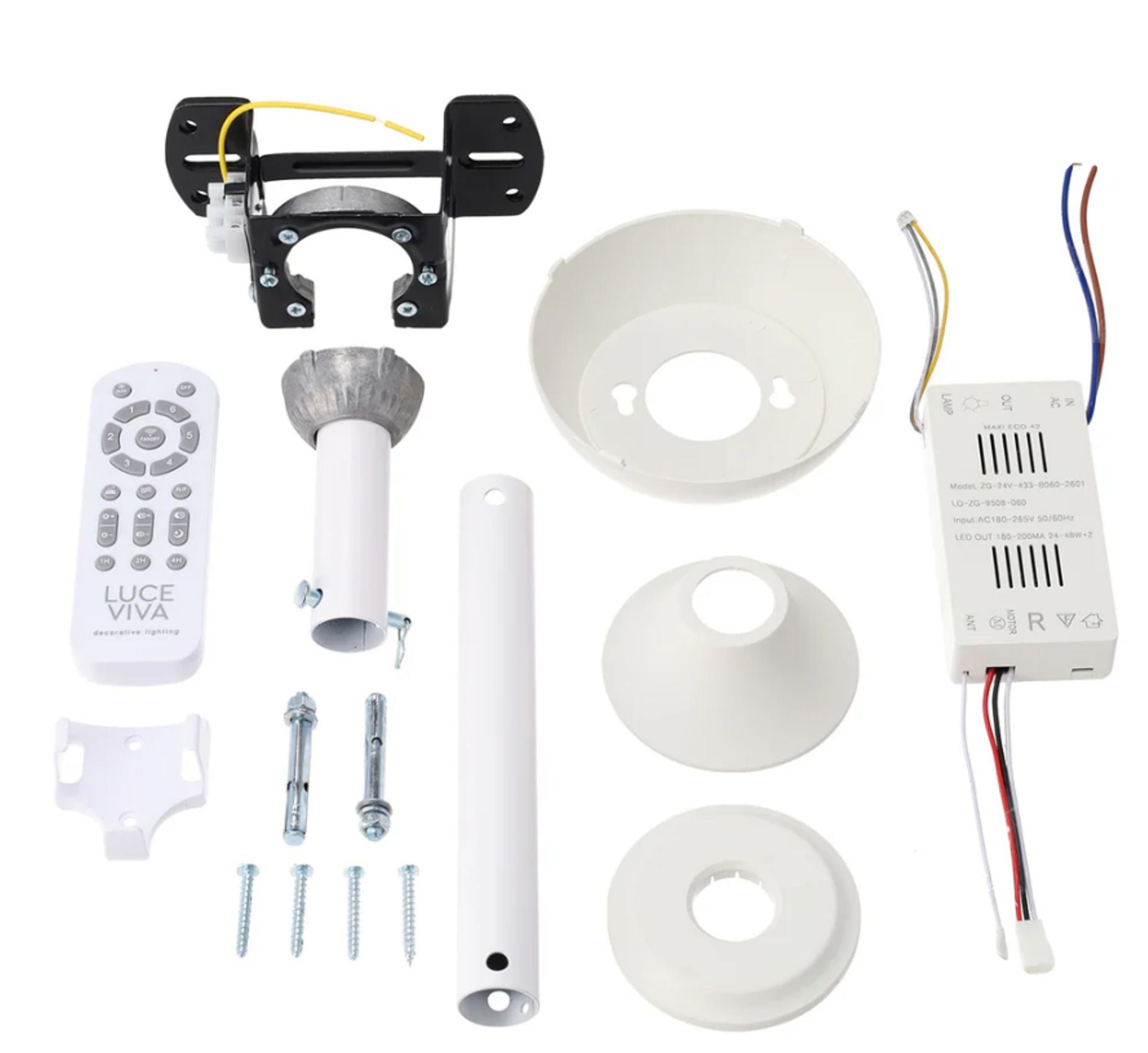 Ventilateur de plafond et lampe avec fonction Été-Hiver 48W - Vetonek