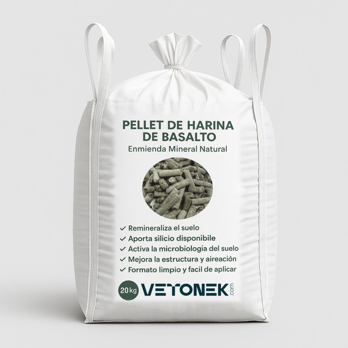 Pellet de Farine de Basalte – Amendement Minéral Naturel Vetonek