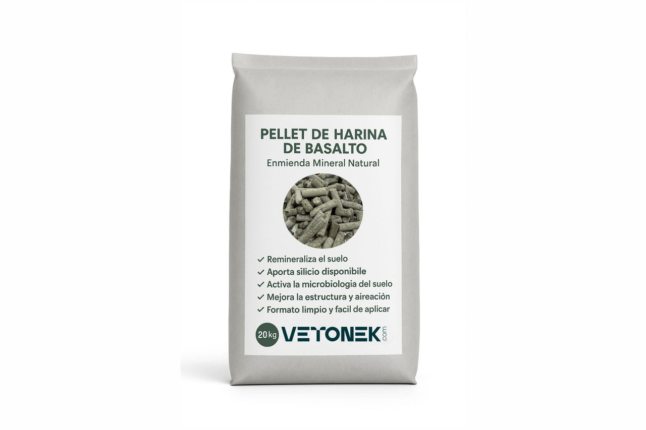 Pellet de Farine de Basalte – Amendement Minéral Naturel Vetonek