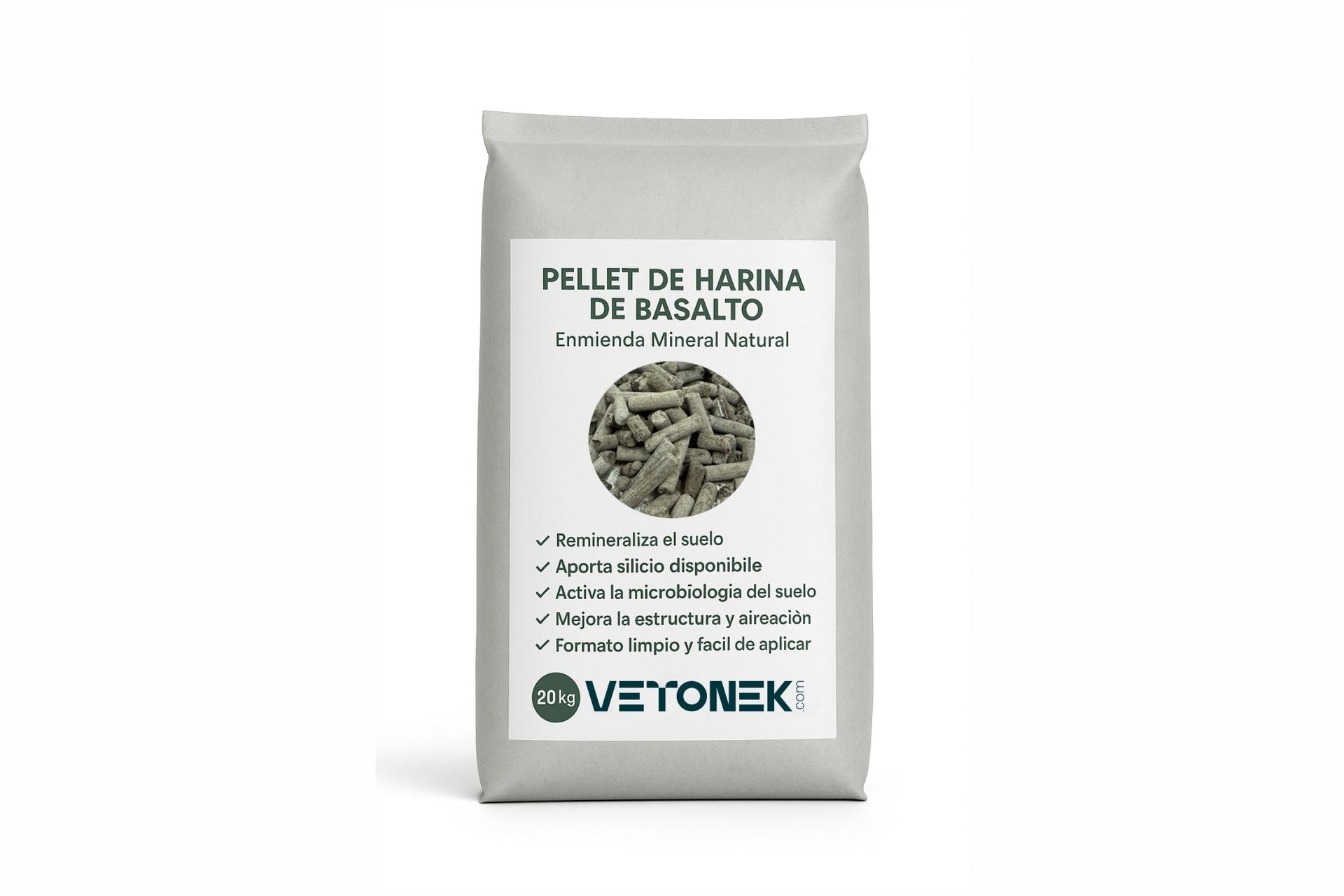 Pellet de Farine de Basalte – Amendement Minéral Naturel Vetonek