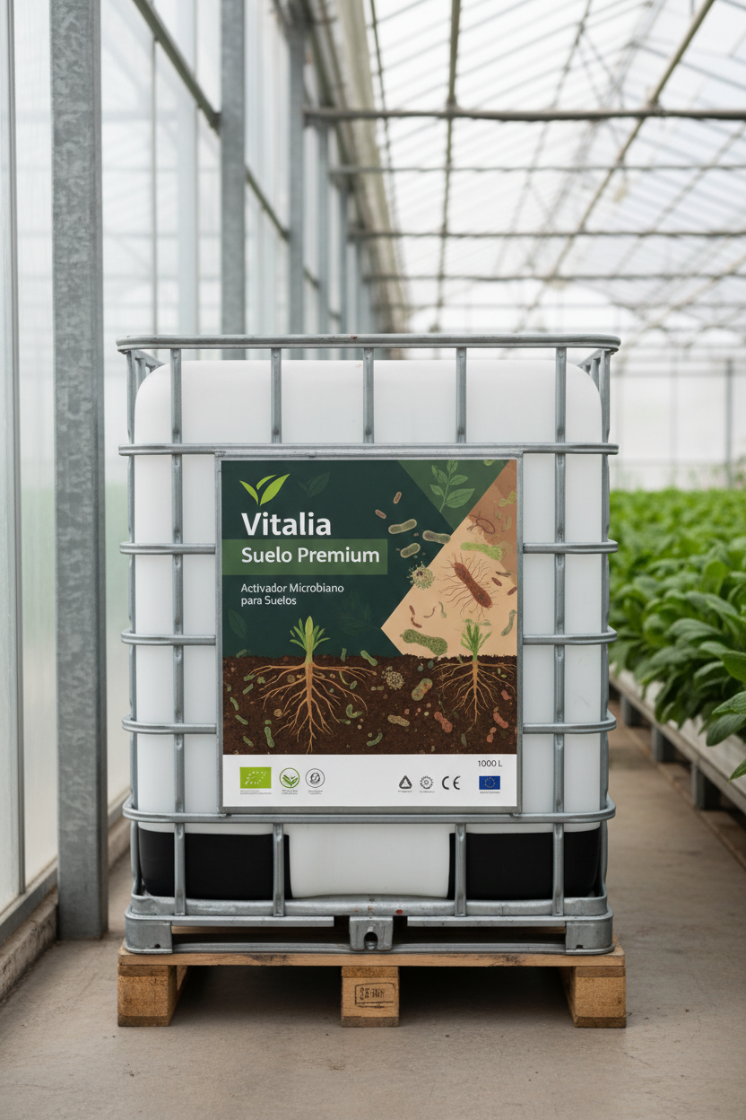 Vitalia Suelo Premium — Activa la vida microbiana del suelo