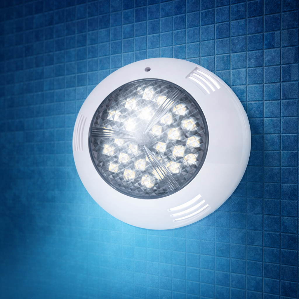 Foco de Piscina LED 36W 3051Lm 4,000ºK Ø295mm Montaje superficie — Vetonek