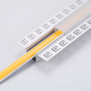 Perfíl de Aluminio para Empotrar Escayola/Pladur Tira Led 9mm — Vetonek (3)