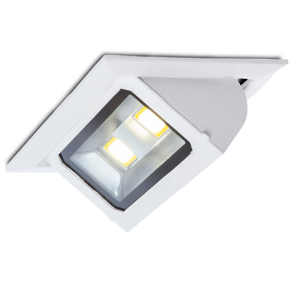 Foco Downlight LED 40W 3.600Lm 6000ºK Rectangular Basculante — Vetonek (2)