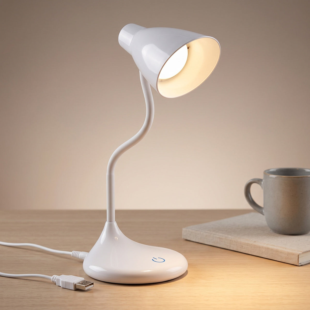 Lámpara de Mesa 5W 450Lm 2700ºK LED "Alaina" — Vetonek