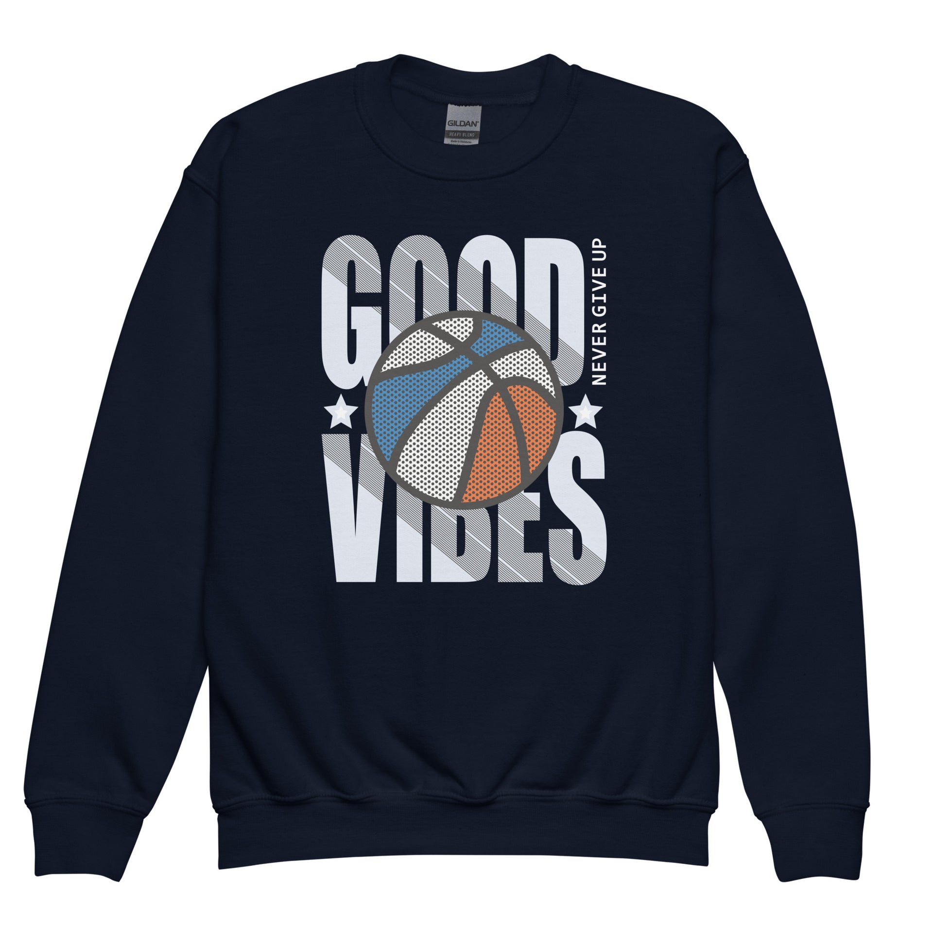 Sudadera clásica niño Kini Never Give Up Basket
