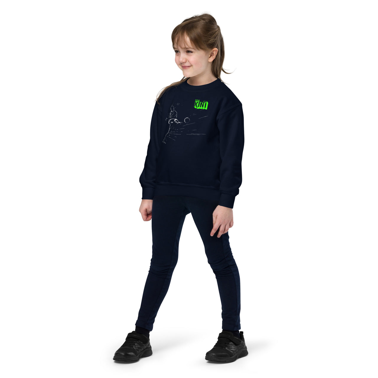 Sudadera niño Futbol Passion Green