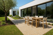Terrazo de Grava con aristas PiedraViva