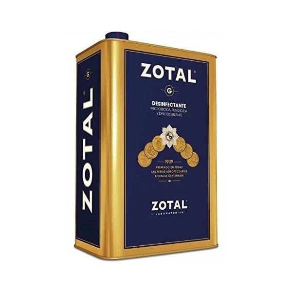 Zotal-D: Désinfectant, fongicide et désodorisant multifonctionnel Vetonek